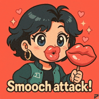 Flirty Hana GIF by Persona