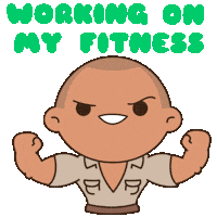 The Rock Fitness Sticker by Jumanji: The Next Level