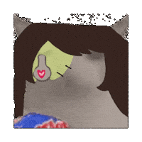 Zombie Girl Sticker