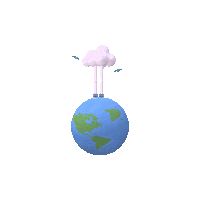 freeholdgrp earth day head in the clouds freehold boots on the ground Sticker