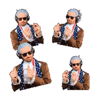 Rhythm Snap Fingers Sticker