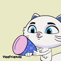 Cat Celebrate GIF by VeeFriends