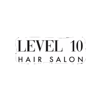 Logo Salon Sticker by Level10hairsalon