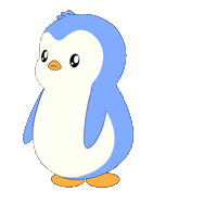 Shocked Wait What Sticker by Pudgy Penguins