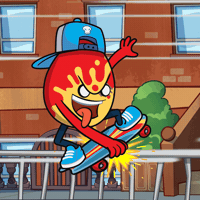 On My Way Skateboarding GIF by bad egg co