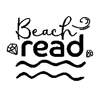 Beach Book Sticker by Wydawnictwo Kobiece