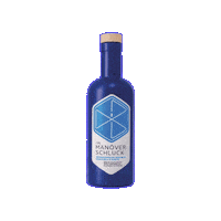 Blue Bottle Sticker by JJs Manöverschluck
