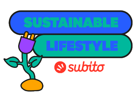 Subito_it giphyupload green secondhand sostenibilitÃ  Sticker
