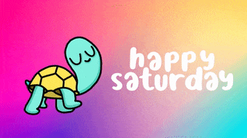 Happy Saturday GIF by Digital Pratik