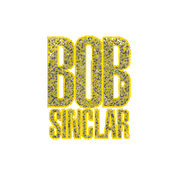 BobSinclar music logo dj gold Sticker