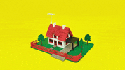 helencferry animation house paper stopmotion GIF