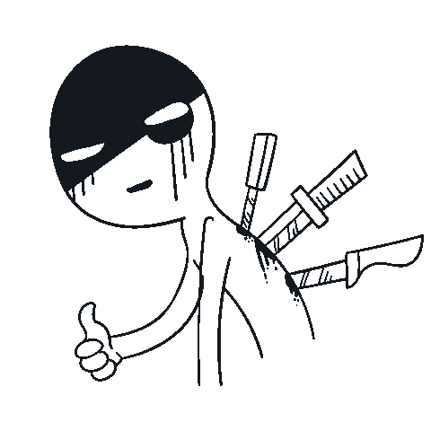 LifeSigner mood man strong motivation Sticker