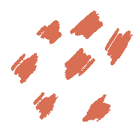 maihart minimal clean handmade brown Sticker