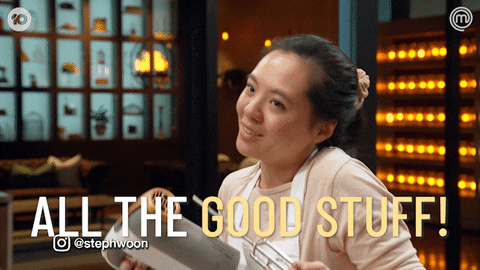 Happy Good Stuff GIF by MasterChefAU