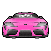 Cars Toyota Sticker by ImportWorx