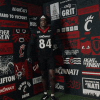 Cincinnati Football Sterling GIF by Cincinnati Bearcats