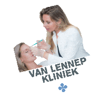 vanlennepkliniek skincare ipl laser botox Sticker