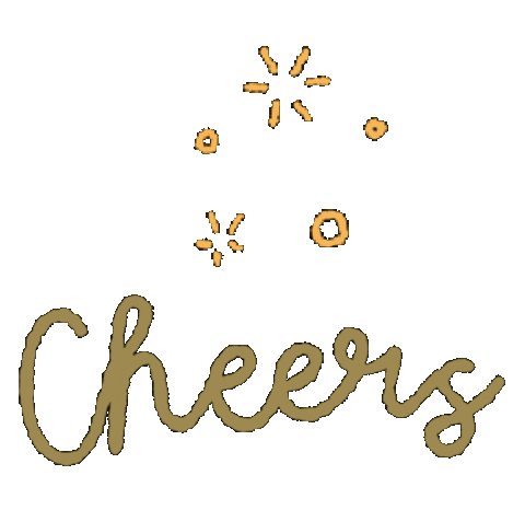 New Years Star Sticker