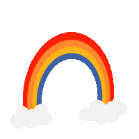 Happy Day Rainbow Sticker by Demic