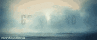 GreyhoundMovie ocean fog tom hanks mist GIF