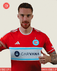 Happy Chicago Fire GIF by Chicago Fire Football Club