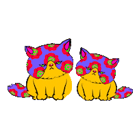 Cat Love Sticker by NAPOYAN
