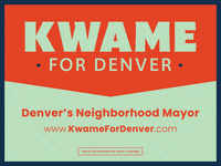 Register To Vote GIF by Kwame Spearman for Denver