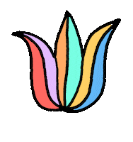 flower spring Sticker by Jess Stempel