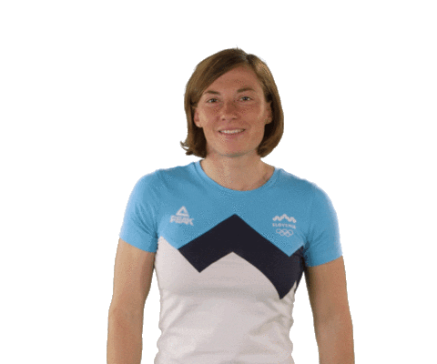 Eva Kayak Sticker by Team Slovenia