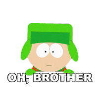 Kyle Broflovski Oh Lord Sticker by South Park