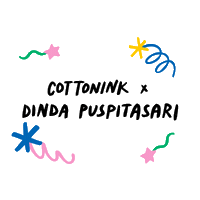 Fashion Dindaps Sticker by CottonInk