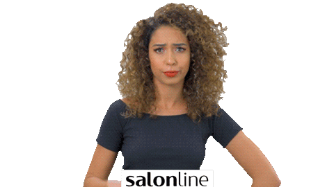 oh no girl Sticker by Salon Line