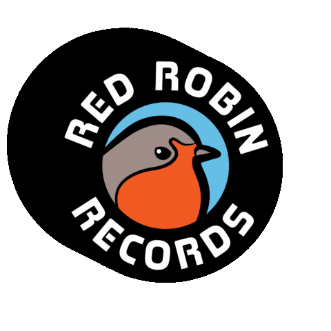redrobinrecords giphyupload red robin redrobinrecords red robin records Sticker