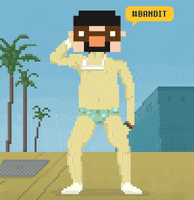 bandits animation pixel pixel art video game GIF
