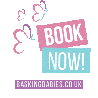 Book Now Booking Sticker by Basking Babies