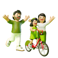 Family Love Sticker by Convivencia MuniGuate