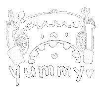 Lalahabi Sticker