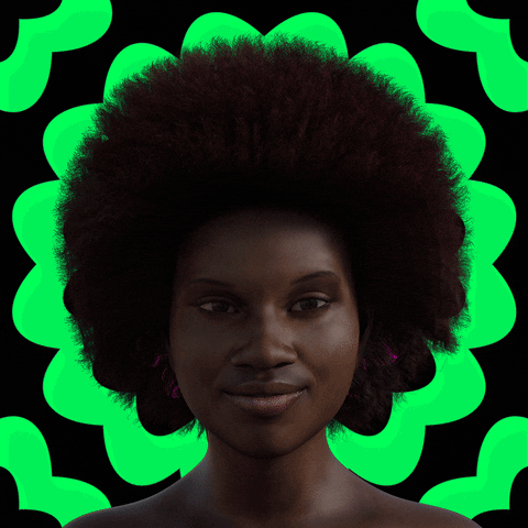 hr6 giphyupload girl psychedelic black GIF