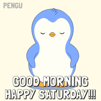 Good Morning Dancing GIF by Pudgy Penguins