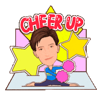 Cheer Up Dance Sticker