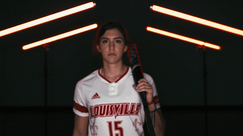 University Of Louisville Softball GIF by Louisville Cardinals