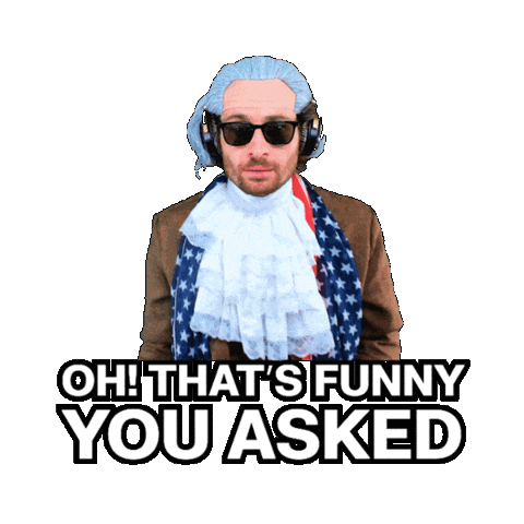 Funny You Should Ask Coincidence Sticker