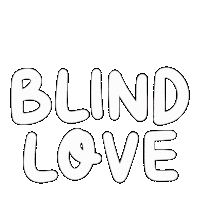 Love Is Blind Illustration Sticker