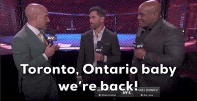 Toronto Ontario baby we're back