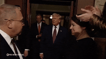 Donald Trump GIF by PBS News