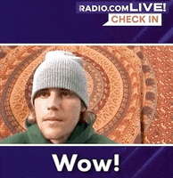 Justin Bieber Wow GIF by Audacy