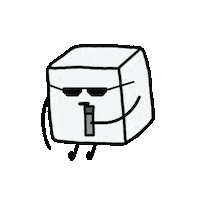 Man In Black Sticker