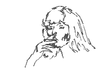 smoke matthias brown Sticker by TraceLoops