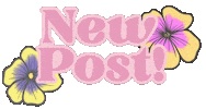 Flower Post Sticker by Decorating Outlet