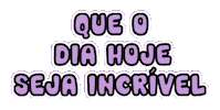 Bom Dia Frase Sticker